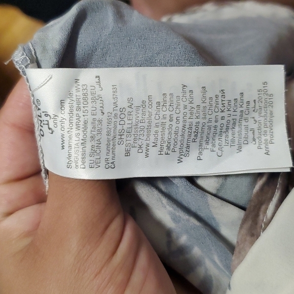 Only open back Blouse - Picture 11 of 11